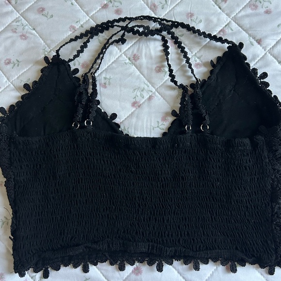 POL Elegant Black Lace Top - Picture 4 of 10